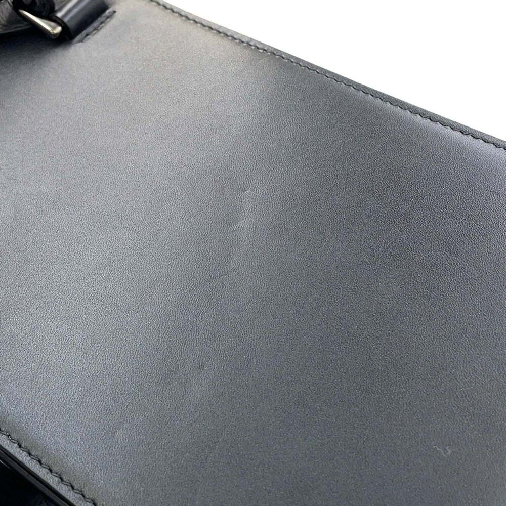 CHRISTIAN DIOR Black Leather Shoulder Bag - Picture 6 of 16